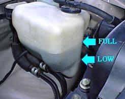 low coolant